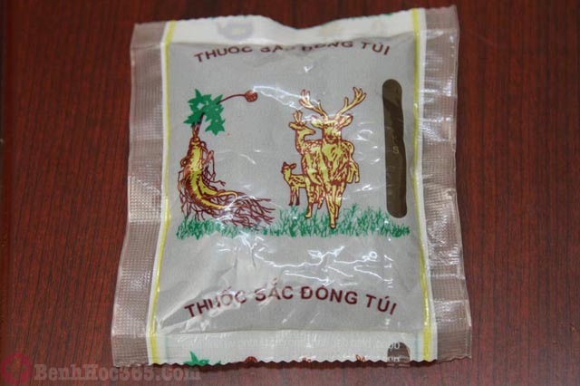 Thuốc đặt sắc sẵn của trung tâm