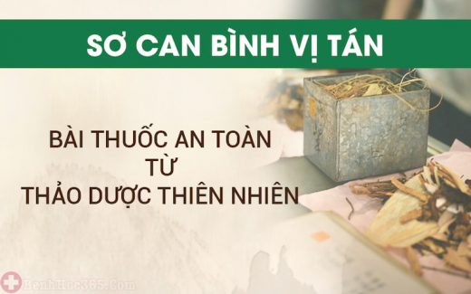 Sơ can Bình vị tán chữa trào ngược dạ dày