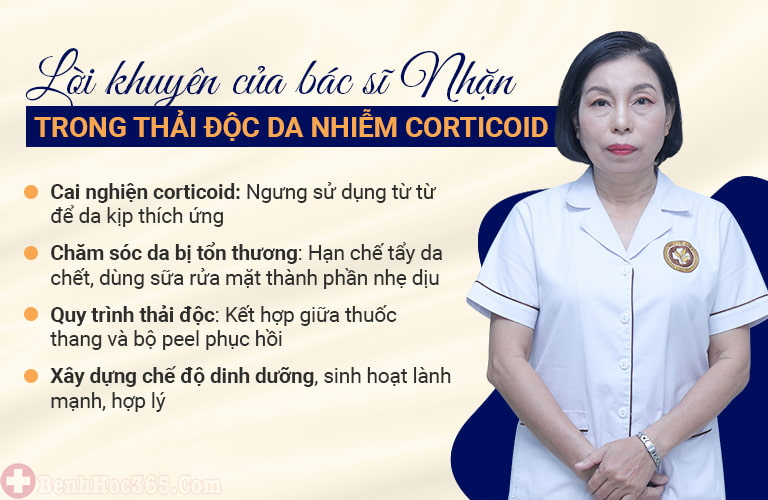 Chuyên gia đưa ra lời khuyên chăm sóc da nhiễm Corticoid tại TTDLĐYVN