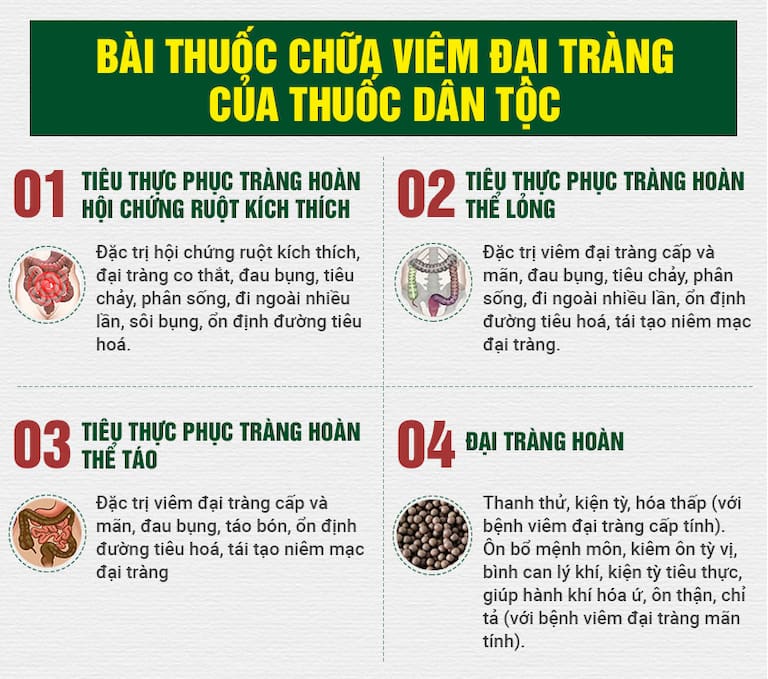 4 chế phẩm thuốc trong Tiêu thực Phục tràng hoàn