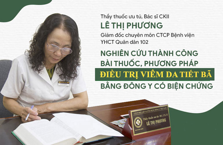 Bác sĩ Lê Phương với hơn 40 năm kinh nghiệm điều trị bệnh viêm da tiết bã 