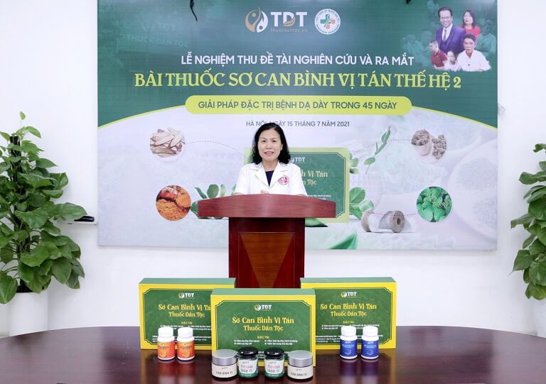 Bác sĩ Vân Anh đánh giá cao khả năng đặc trị của Sơ can Bình vị tán