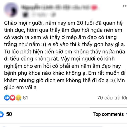 Bài đăng của L.N trên hội nhóm kín