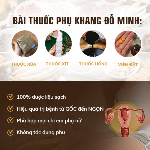 Bài thuốc Phụ Khang Đỗ Minh của Đỗ Minh Đường